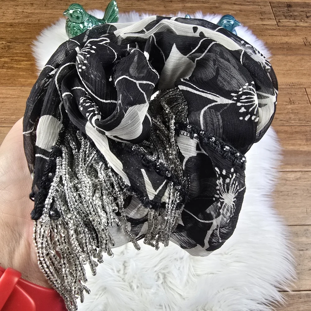Beaded Boho Gypsy Hippie Festival Scarf Belt
